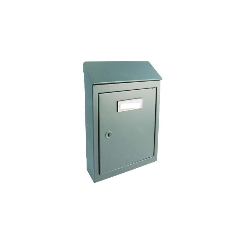 foto del prodotto cassetta posta tradizione egizia mini acciaio vern verde mm 175x50 h.mm 260