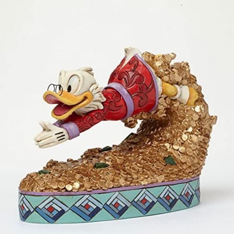 foto del prodotto disney traditions figurina donald treasure dive 12.5 cm