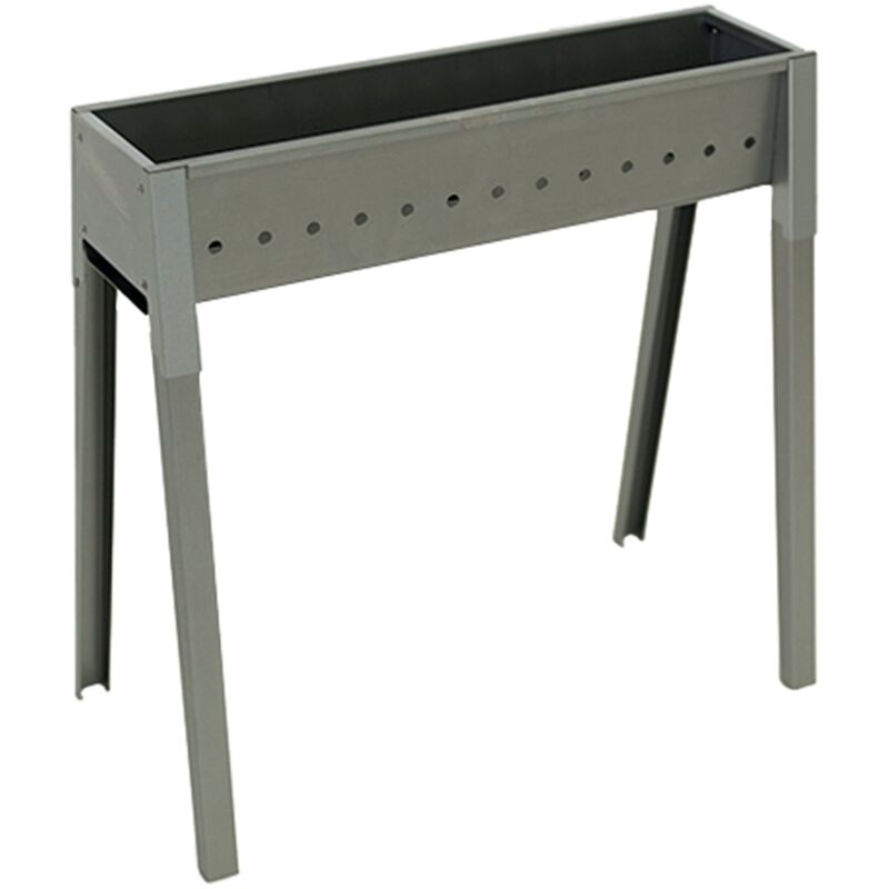 foto del prodotto el gaucho barbecue per spiedini con piedi spiedo grill 100x32xh79 cm. braciere 100x11 cm.
