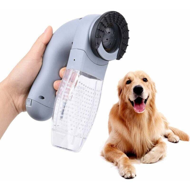 foto del prodotto aspirapolvere per peli di animali, aspirapolvere portatile, strumento elettrico per la pulizia dei peli di cani e gatti