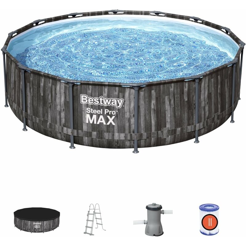 foto del prodotto bestway piscina con struttura rotonda steel pro max 427x107 cm 5614z