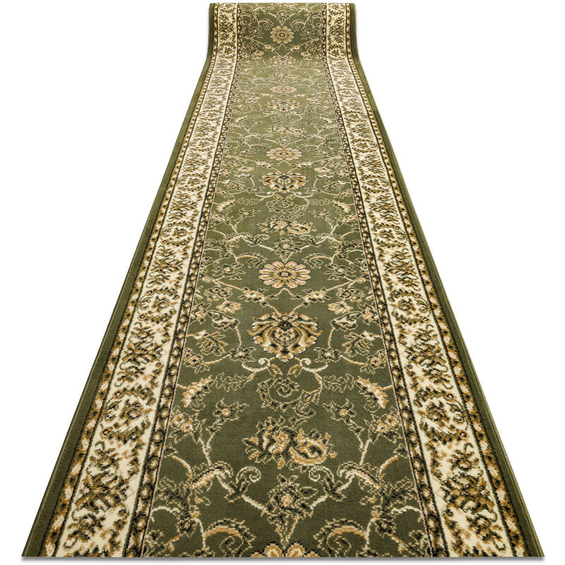 foto del prodotto rugsx passatoia bcf morad klasyk classico verde oliva 60 cm green 60x370 cm
