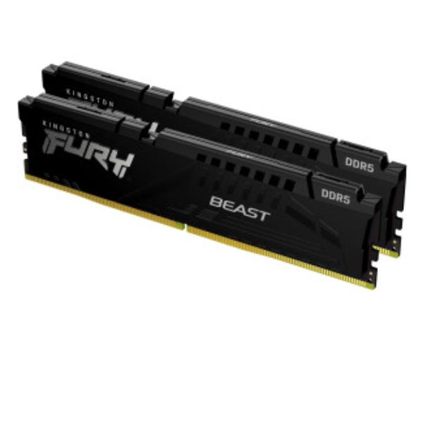 immagine 0 del prodotto kingston technology fury beast 64 gb 5600 mt s ddr5 cl40 dimm kit da 2 black