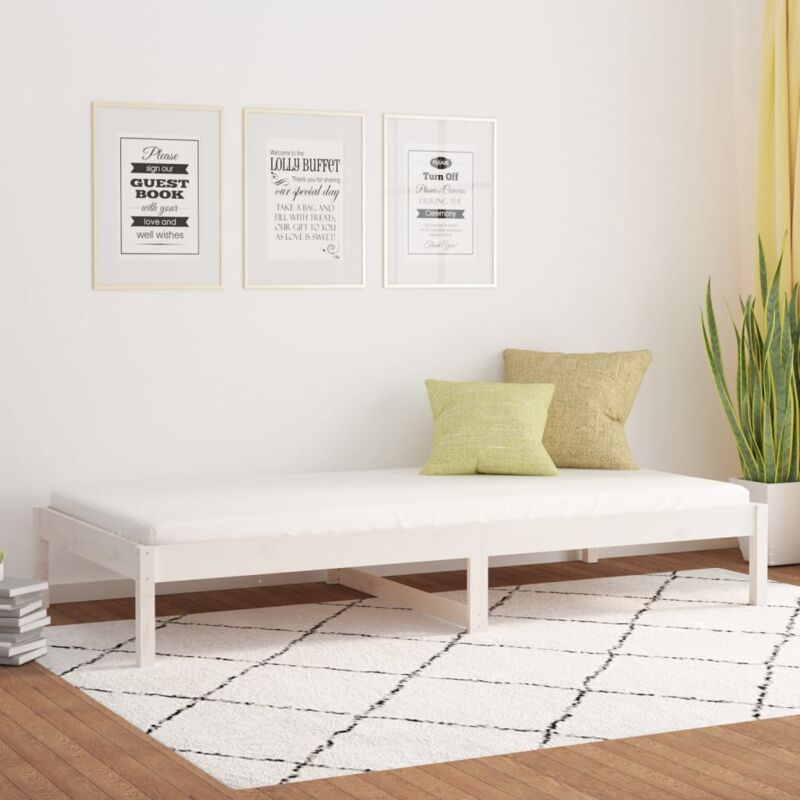 foto del prodotto furniture limited dormeuse senza materasso bianca 90x200 cm