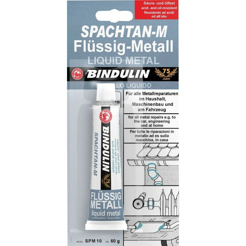 foto del prodotto bindulin liquido spachtan metallo m 60 g del tubo 15 