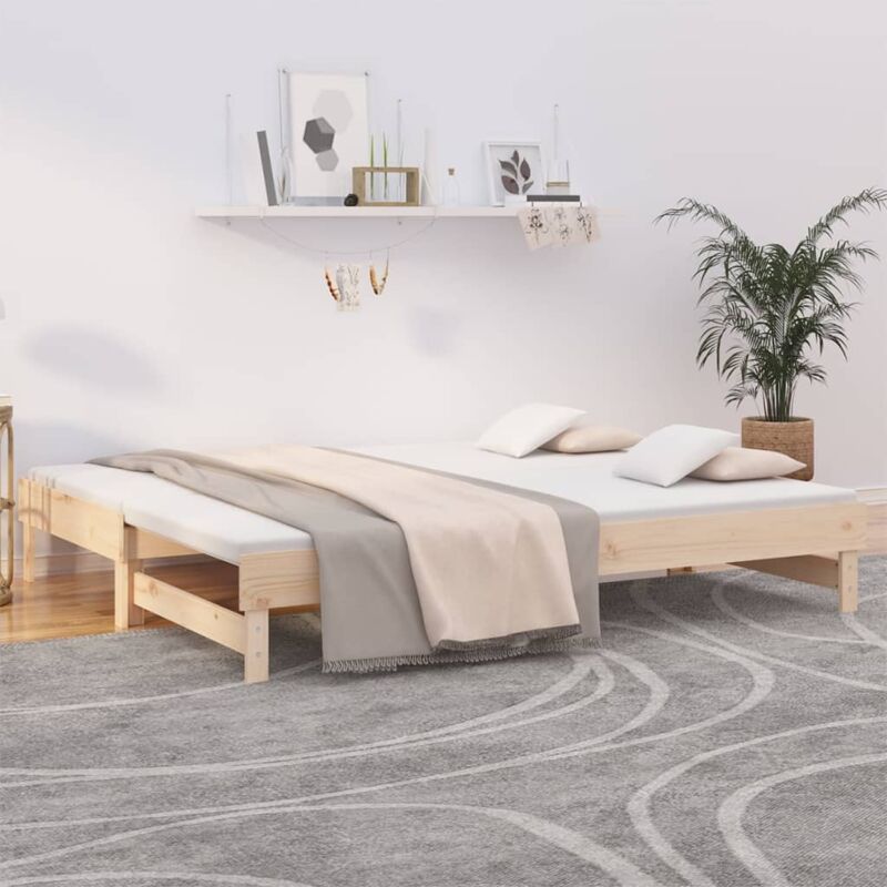foto del prodotto furniture limited dormeuse estraibile 2x 90x200 cm legno