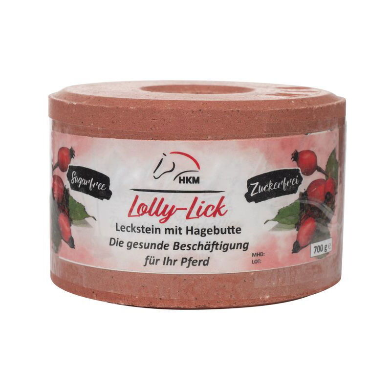 foto del prodotto sale da lecco per cavalli lolly lick gusto rosa canina 700g 700 g