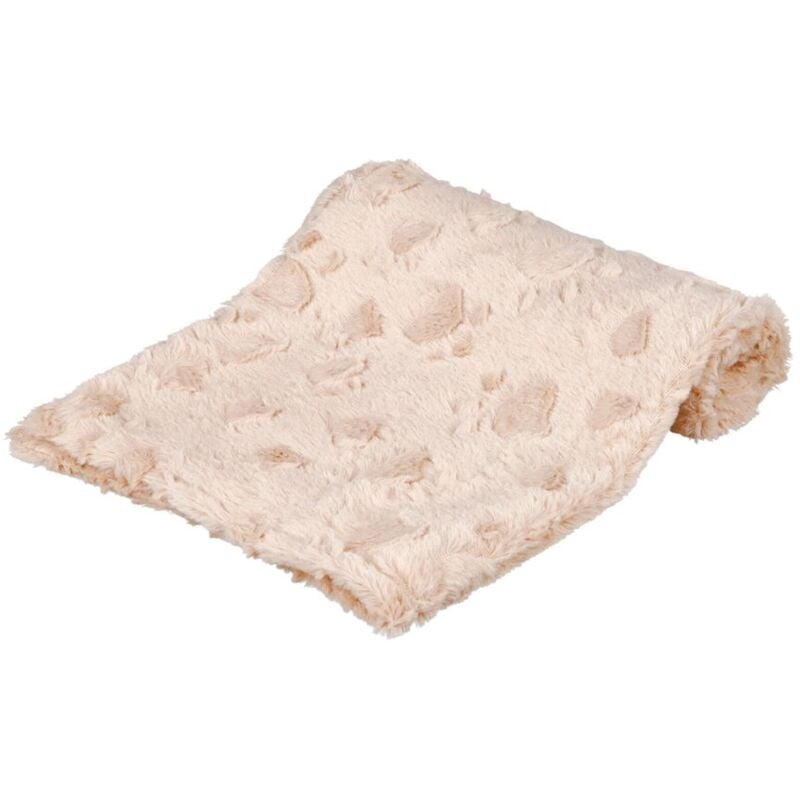 foto del prodotto cosy coperta beige 70 50cm offerta set 2 pezzi