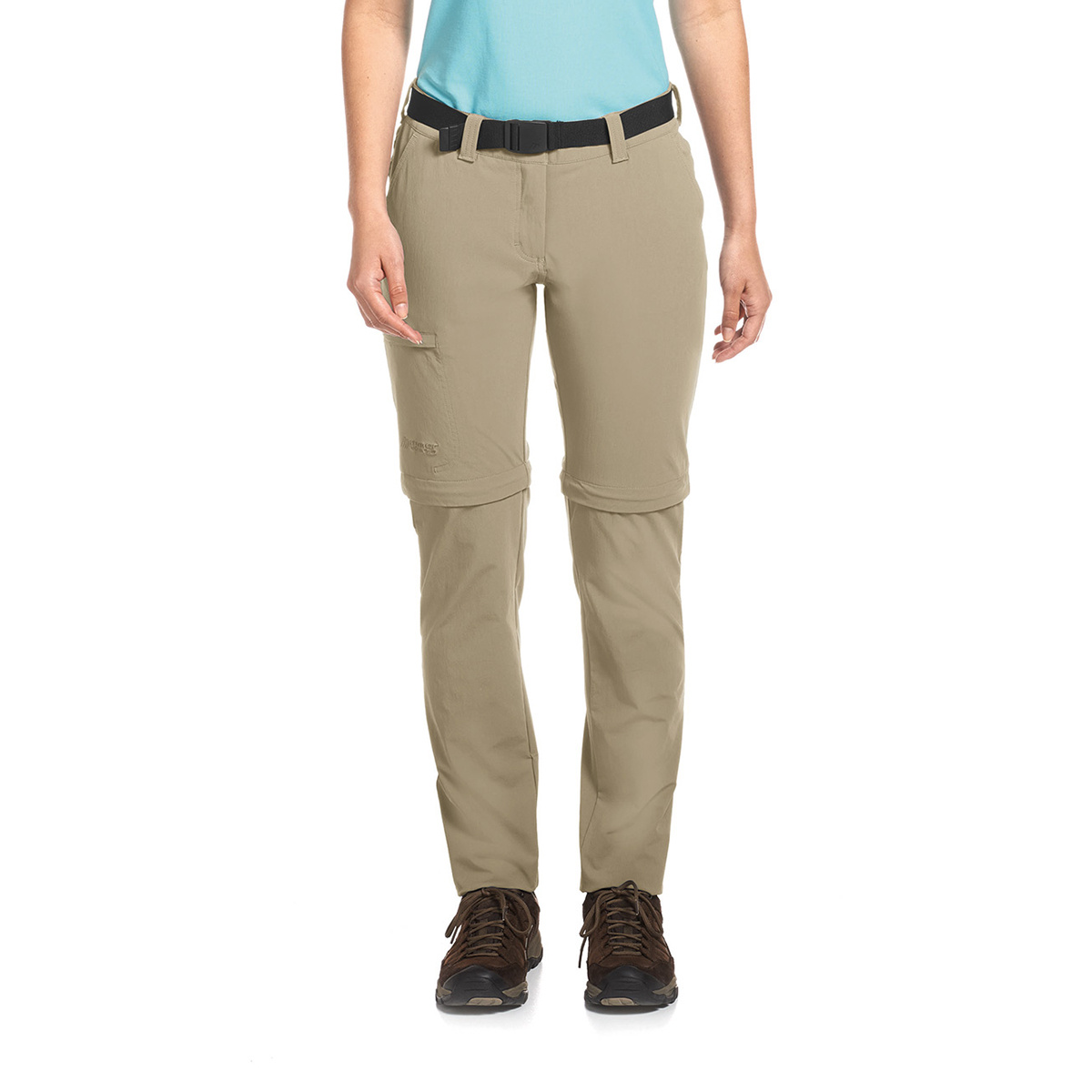 foto del prodotto maier sports donna pantaloni inara slim zip