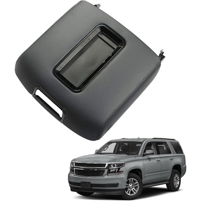 foto del prodotto kit bracciolo centrale nero vecartech compatibile con chevrolet silverado 1500 2500 3500 tahoe suburban gmc yukon xl sierra 1500 2500 3500 0227083aa