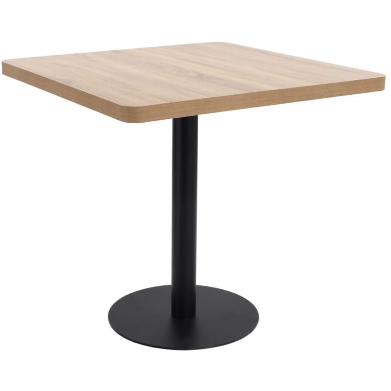 foto del prodotto prolenta premium furniture limited tavolo da bistrot marrone chiaro 80x80 cm in