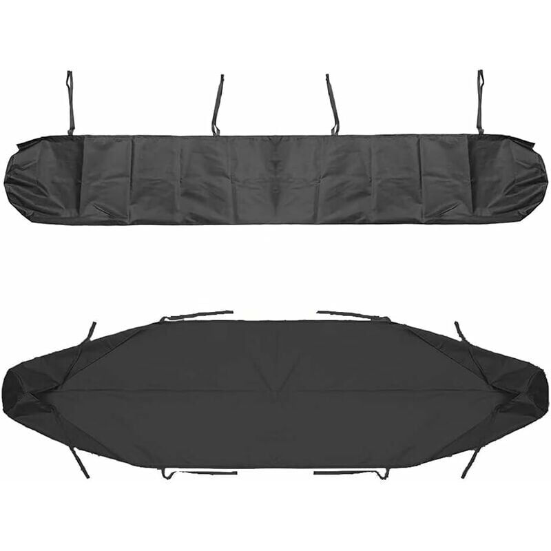 foto del prodotto copertura antipolvere per tenda da sole, 4,5 m copertura antipolvere per tenda da sole per patio grigio copertura per rimessaggio per tenda da sole