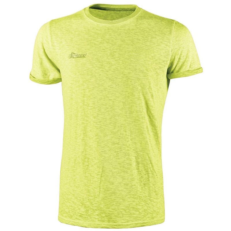 foto del prodotto u power 3 magliette da lavoro maniche corte t shirt fluo m