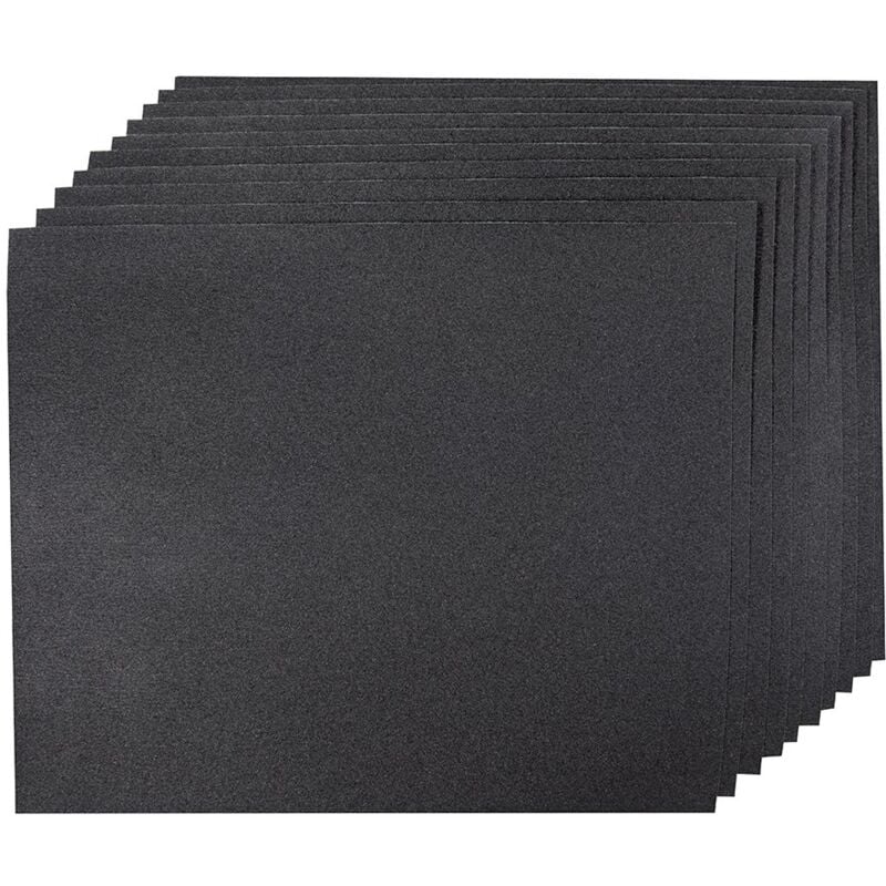 foto del prodotto silverline fogli abrasivi impermeabile 120 grana 10pk