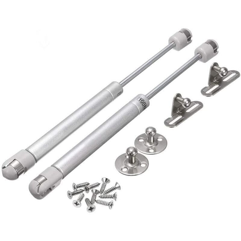 foto del prodotto 2 pezzi 100n pistoni a gas idraulici per mobili originali ammortizzatori a gas per porta di mobili da cucina braccio pneumatico per sollevamento