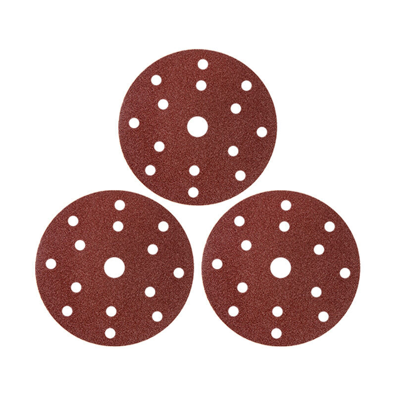 foto del prodotto disco abrasivo da 150 mm e disco abrasivo da 150 mm disco abrasivo autobloccante da 150 mm grana 100 50 dischi abrasivi ideale per levigatrice,