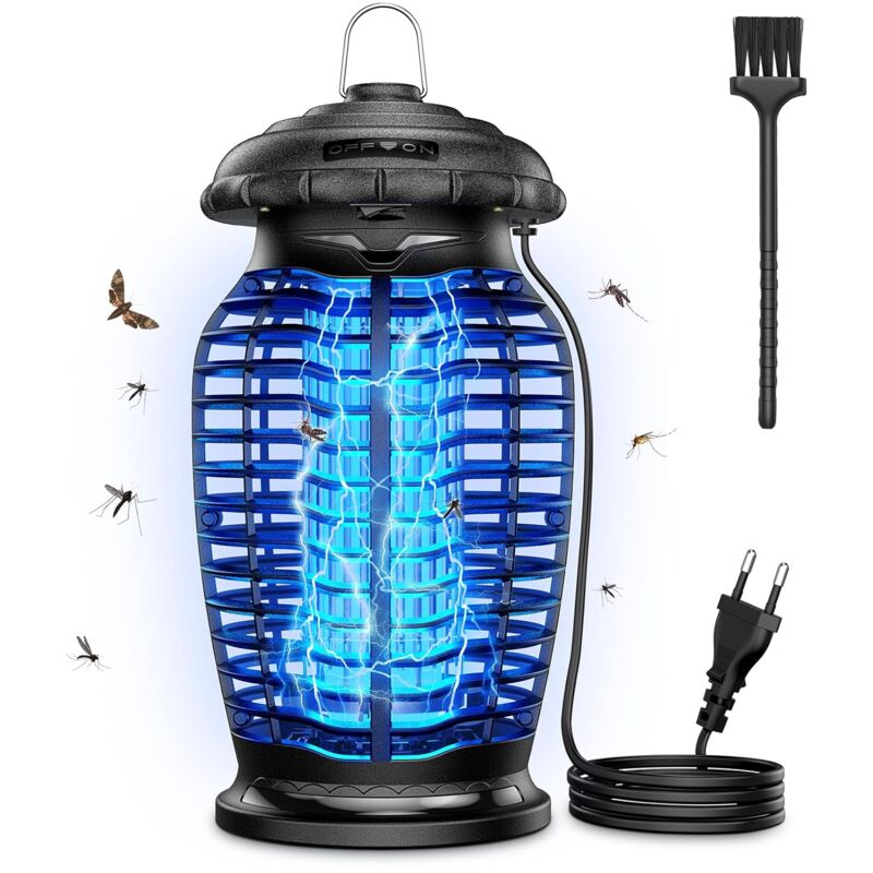 foto del prodotto lampada antizanzare, repellente elettrico antizanzare potente, 15w 4200v uv, repellente per mosche, repellente elettrico per mosche, repellente per