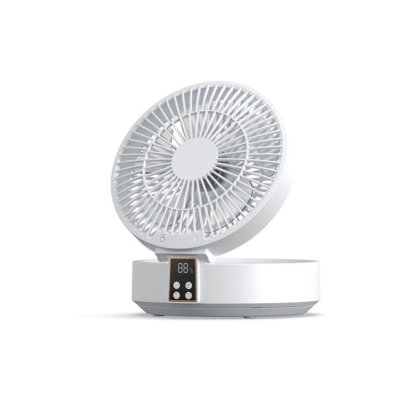 foto del prodotto ventilatore ultra potente e silenzioso, ventilatore da tavolo portatile, ventilatore da tavolo usb ricaricabile, batteria da 1000 mah, ventilatore da