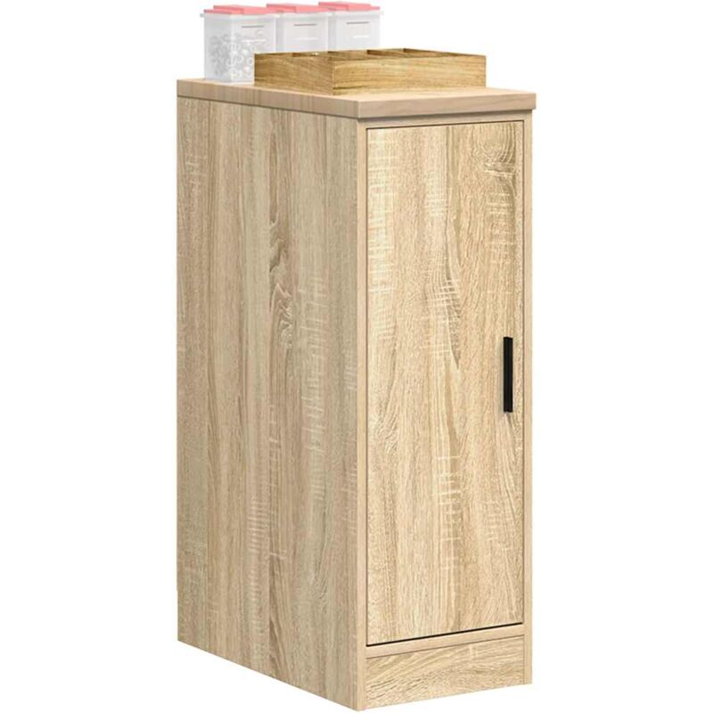 foto del prodotto vidaxl armadietto da garage rovere sonoma 30x51x85 cm