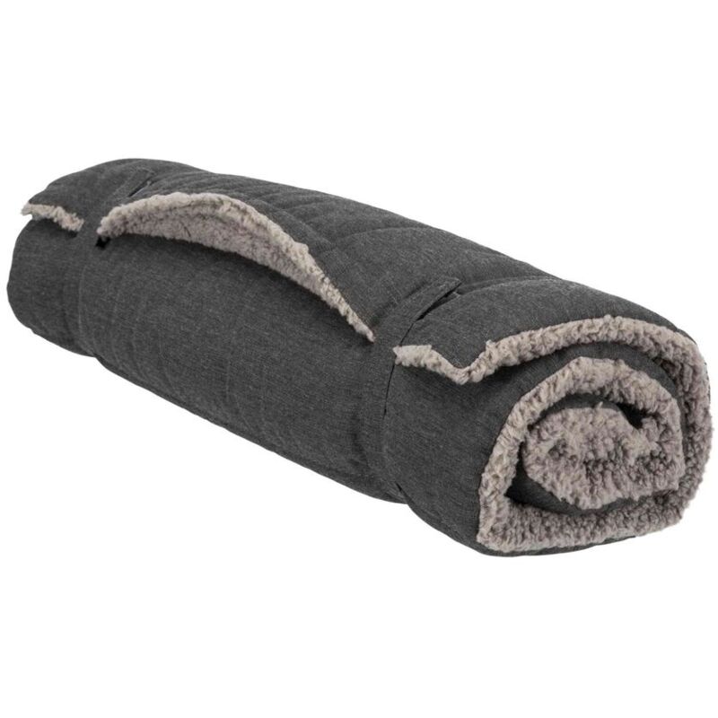 foto del prodotto bendson coperta grigio scuro grigio chiaro 100 65cm