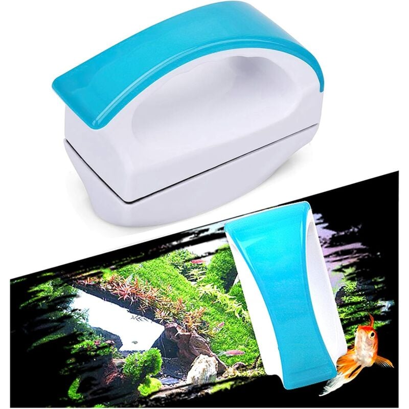 foto del prodotto magnete per la pulizia dell acquario sera, detergente per vetri dell acquario, detergente per alghe dell acquario, magnete per acquario taglia l,