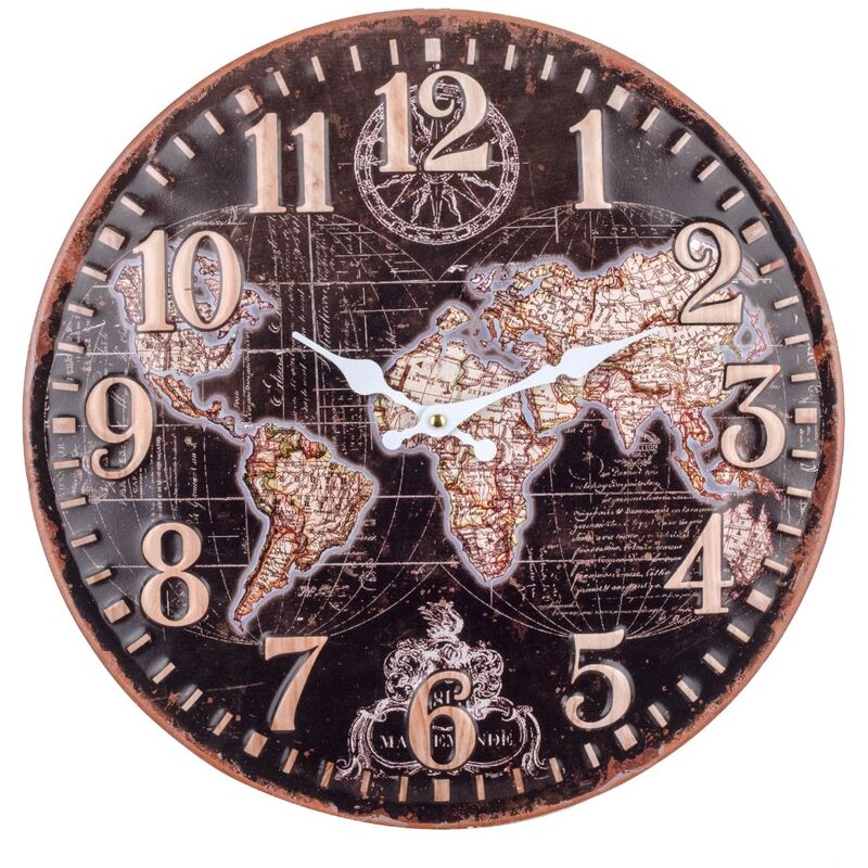 foto del prodotto signes grimalt orologio da muro adorno orologi neri muro muro 4x41x41cm 23869