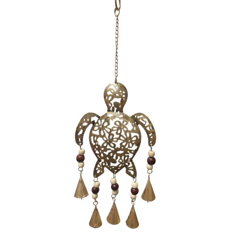 foto del prodotto signes grimalt movil adorno coast turtle metal silver metal cioncant 16x6x1cm