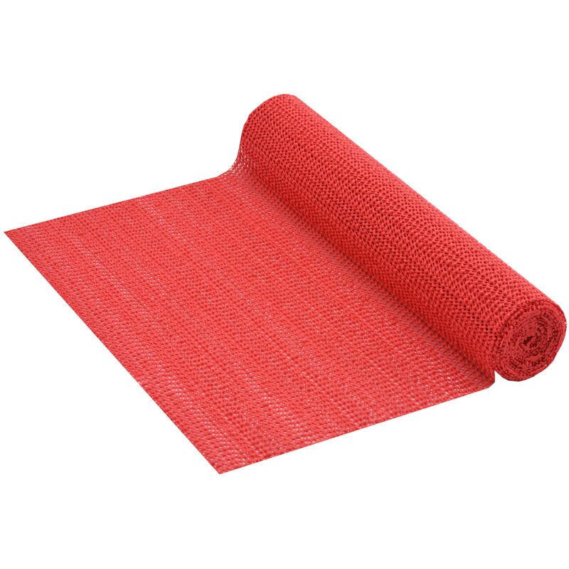 foto del prodotto venilia venigrip 54166, tappetino antiscivolo di protezione cassetto, universale, rosso, 30 x 150 cm