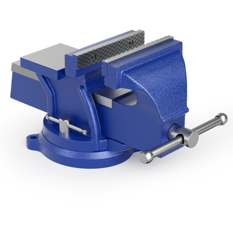 foto del prodotto morsa da banco light duty 100mm con incudine e ganascia di serraggio per sollecitazioni leggere