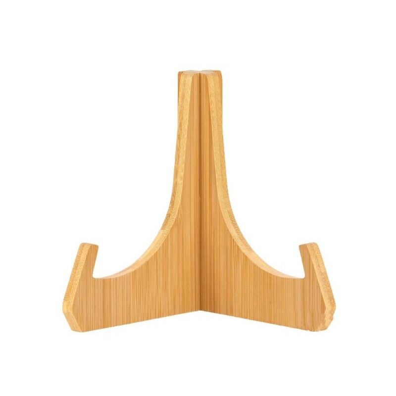 foto del prodotto sollbry portapiatti decorativi, portapiatti da 6 pollici, portafoto in bamb , cavalletti da tavolo, supporto decorativo per piatti, libri, foto,