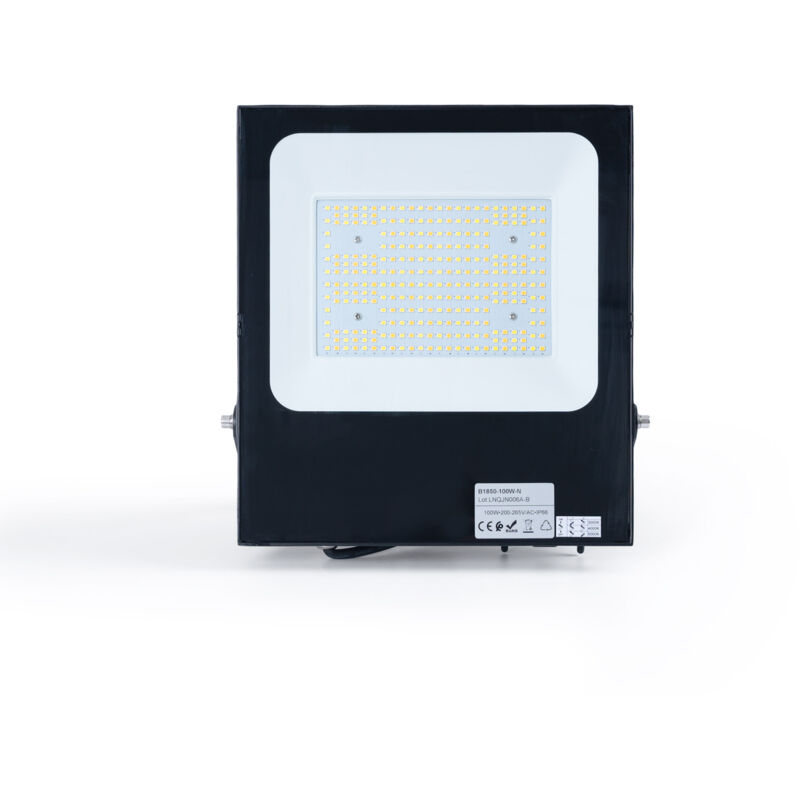 foto del prodotto faro led da esterno 100w cct serie pro 110lm w ip66