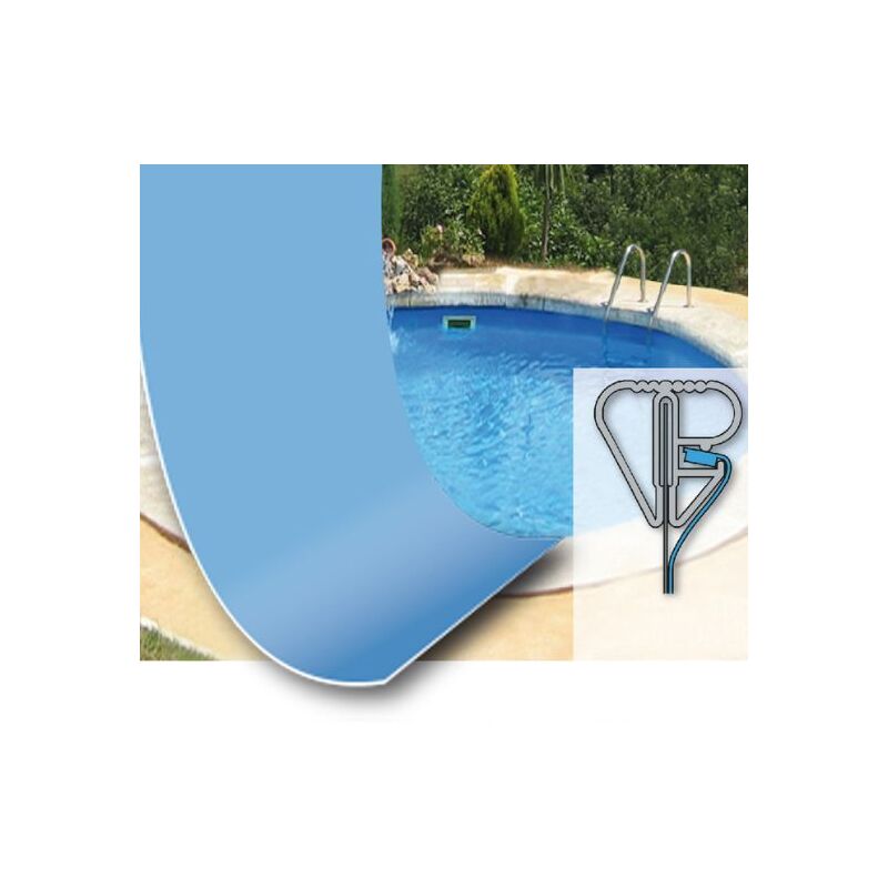 foto del prodotto san marco liner per piscina circolare da 550 cm altezza 120 cm sabbia 0,8 mm