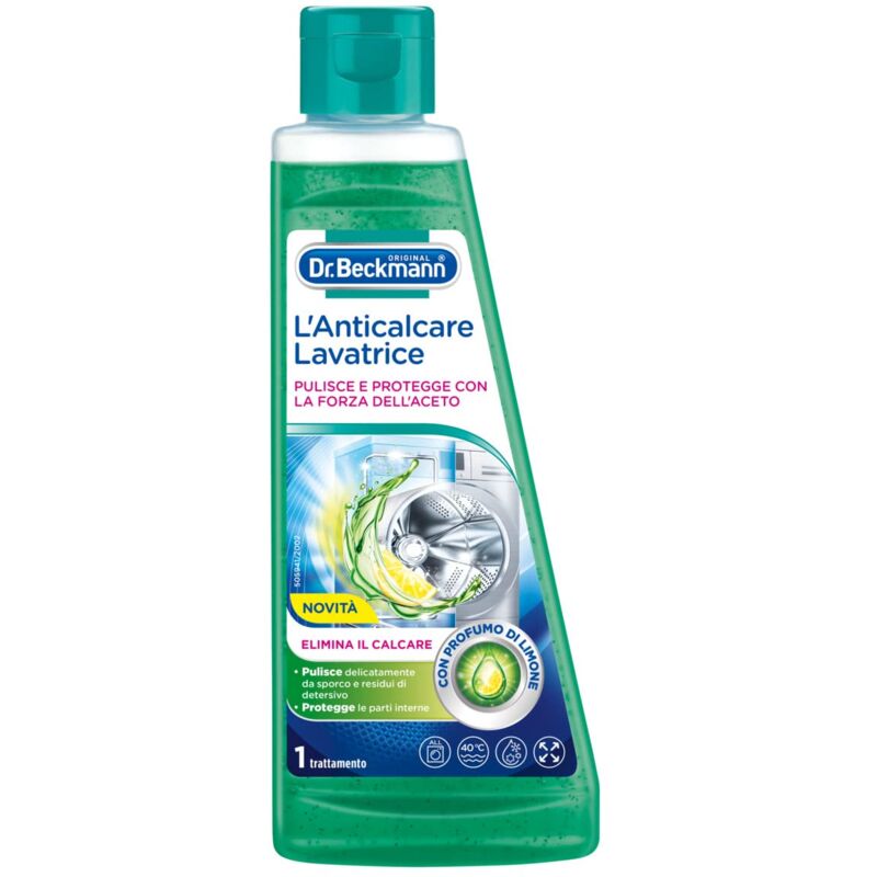 foto del prodotto dr. beckmann il pulitore lavatrice all aceto con potente essenza di aceto e 94 di ingredienti naturali efficace contro sporco e calcare 250 ml