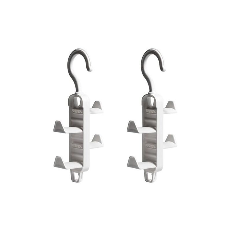 immagine 0 del prodotto portaborse portatile, set di ganci portaoggetti per cappelli, sciarpe, cravatte e kit di ganci appesi