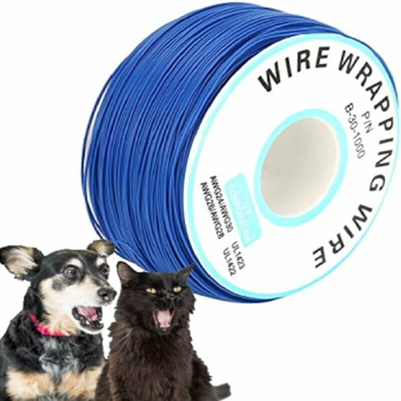 foto del prodotto filo per recinzione elettrica per animali domestici, cavo da 300 m per sistema di recinzione sotterranea per cani