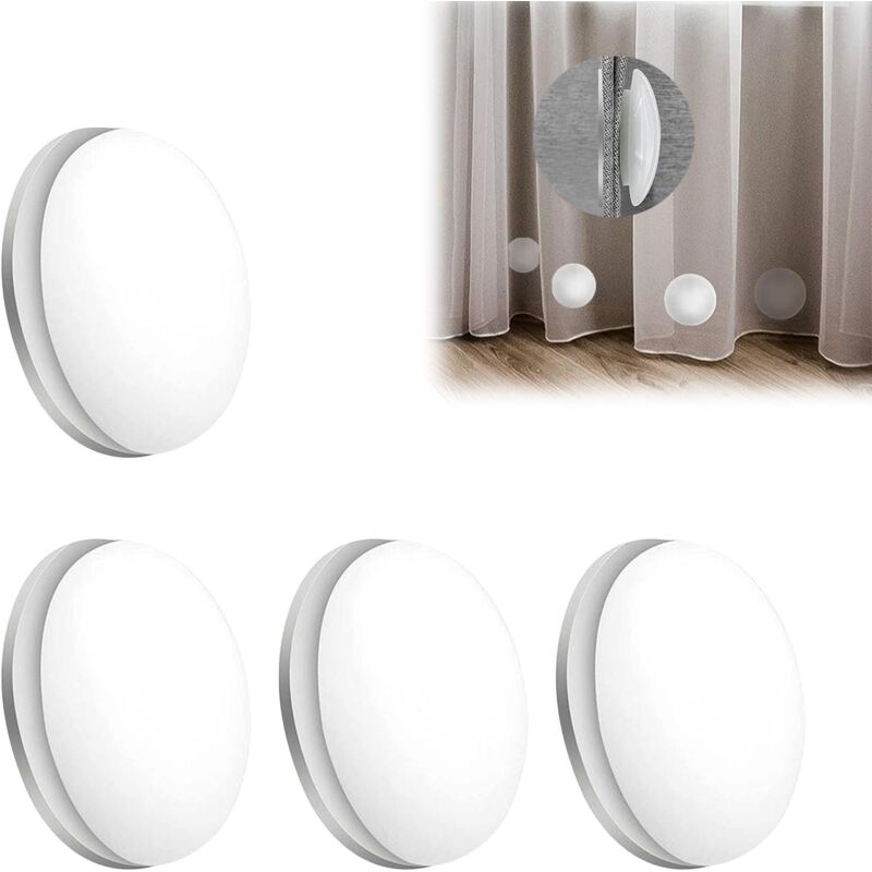 foto del prodotto sollbry pesi per tende da doccia, magneti per tende da doccia, pesi magnetici per tende da doccia, pesi solidi per tende da doccia, pesi per tende,