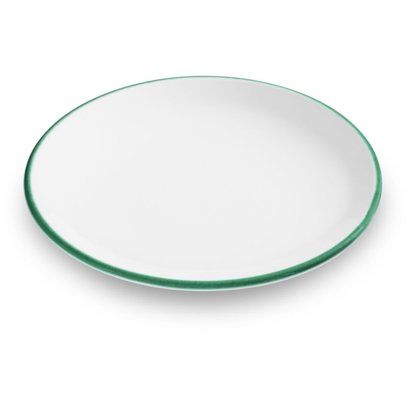 foto del prodotto ceramica gmundner cerchio verde, piatto da dessert coppa 20 cm 