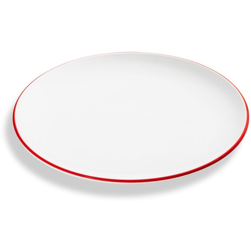 foto del prodotto ceramica gmundner rosso rubino, piatto da dessert coppa 20 cm 