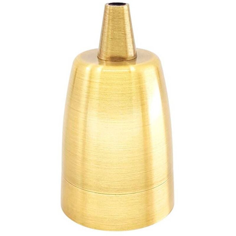 foto del prodotto presa e27 bronzo serie vintage 