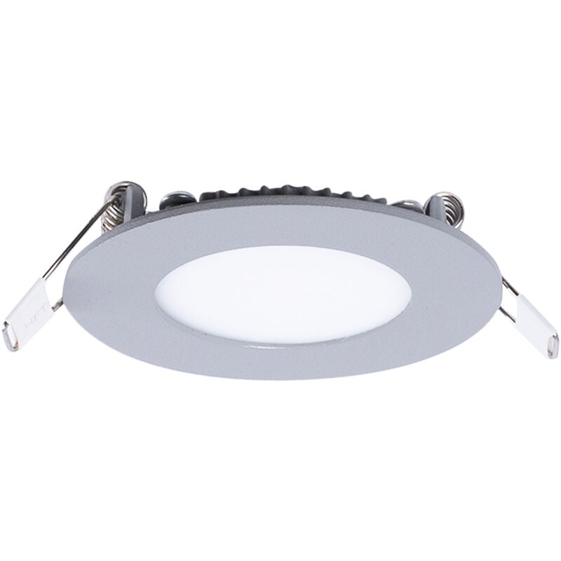 foto del prodotto downlight led slim 3w grigio taglio 70mm