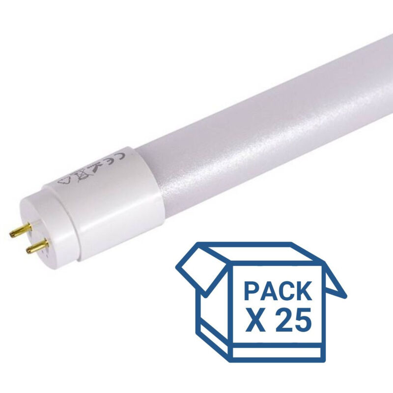 foto del prodotto lotto x 25 tubo led 120cm t8 18w 140lm w