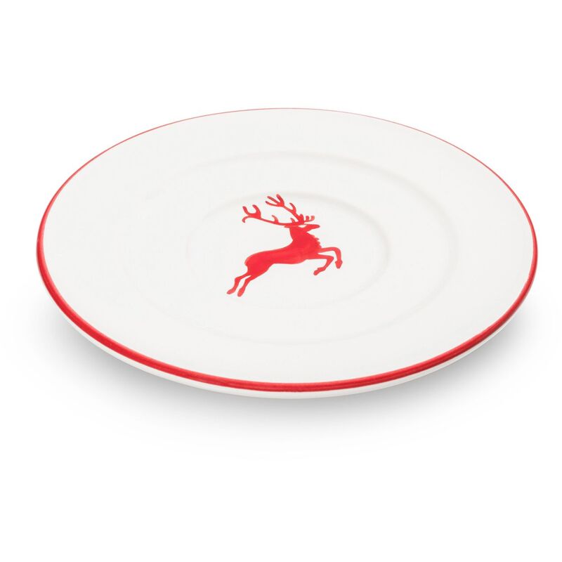 foto del prodotto gmundner ceramica rubino cervo piattino caff gourmet 16cm 