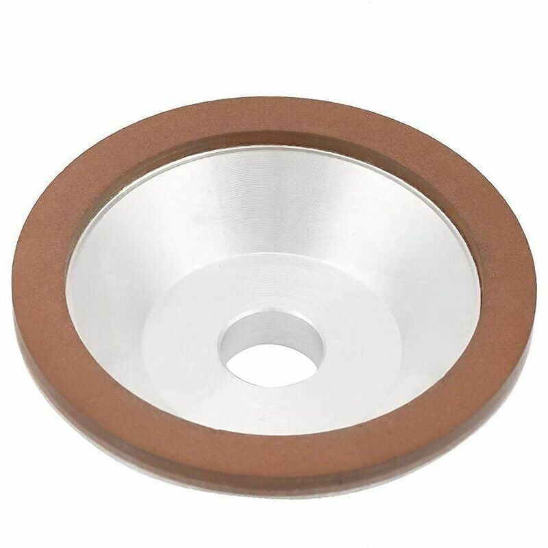 foto del prodotto mola abrasiva diamantata a forma di ciotola mola abrasiva diamantata da 100 mm mola abrasiva da 180 mm per carburo