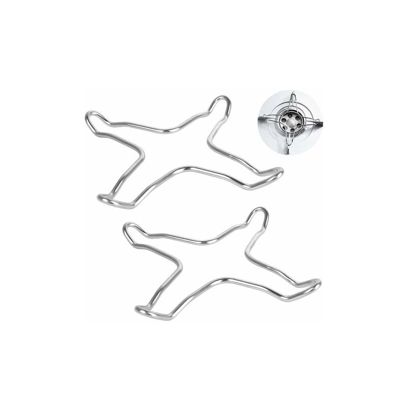 foto del prodotto lablanc confezione da 2 riduttori in acciaio inox per piano cottura a gas, piano cottura, piano cottura, piano cottura, treppiede, supporto per