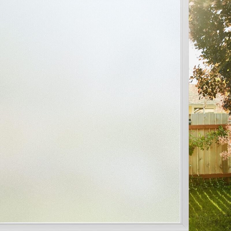 foto del prodotto lablanc pellicola per finestre per la privacy, pellicola oscurante per finestre, pellicola elettrostatica per finestre 44,5x200 cm, buona privacy,