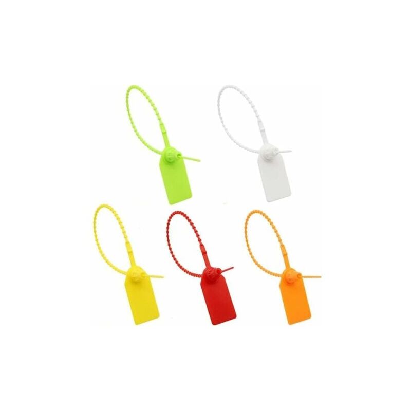 immagine 0 del prodotto lablanc 100 pezzi di etichette per fascette stringicavo in plastica, etichette per cavi, fascette stringicavo in plastica, etichette per fascette
