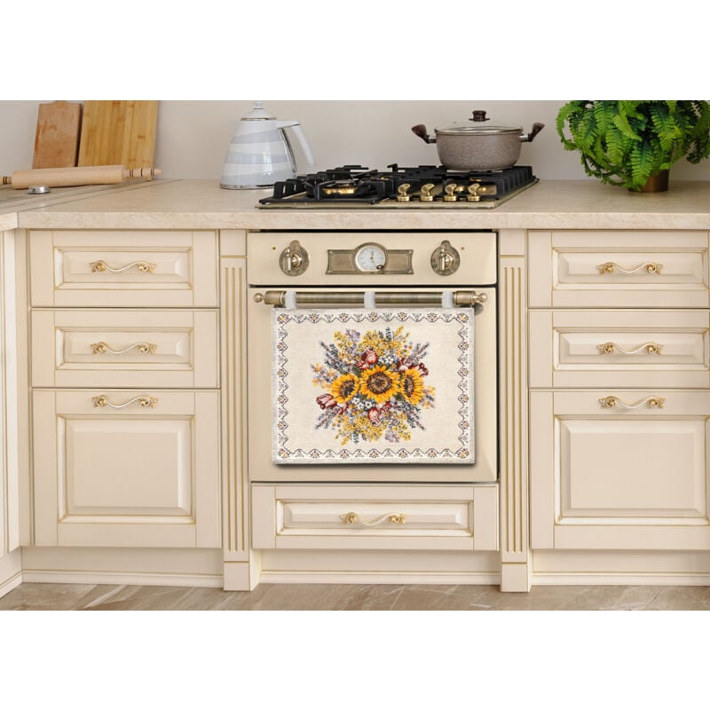 foto del prodotto copriforno cucina universale cinigliato copertura decorazione forno dis. sunlight