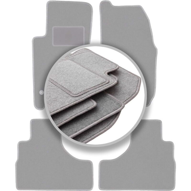 foto del prodotto tappetini auto grigi per jeep cherokee liberty kj off road 2002 2007 
