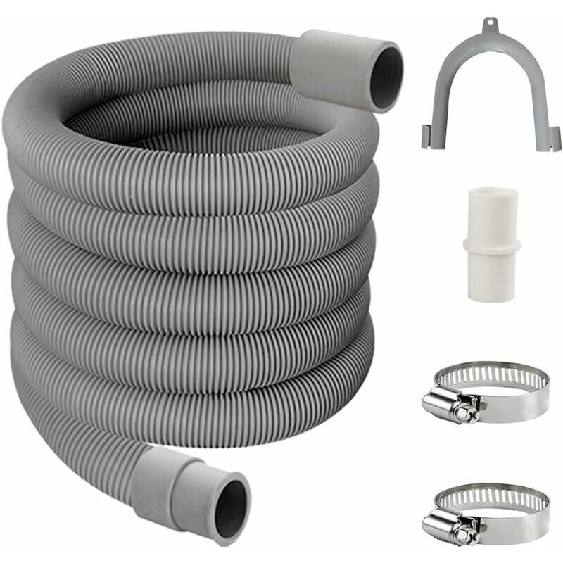 foto del prodotto tubo di scarico, kit di prolunga per lavatrice, tubo di scarico per lavatrice, tubo di scarico universale, tubo di scarico dell acqua, tubo per