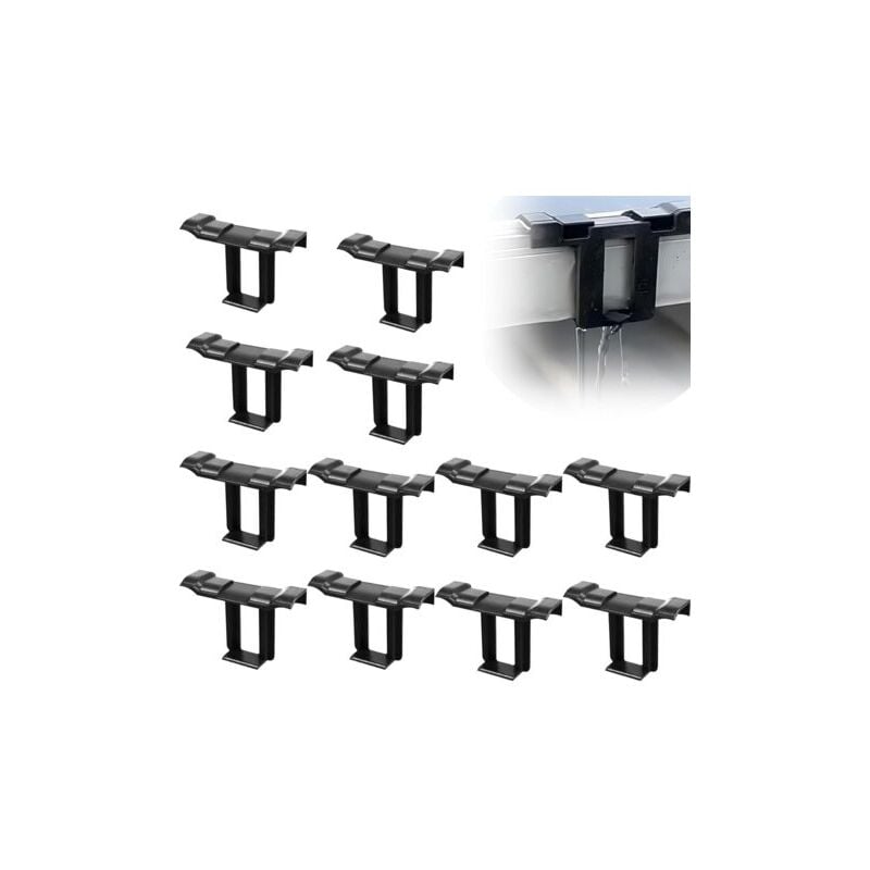 foto del prodotto clip di drenaggio per pannelli solari, clip di drenaggio per fanghi di pannelli fotovoltaici, clip di pulizia per moduli fotovoltaici per drenaggio